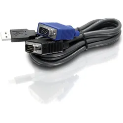 TRENDnet TK CU15 - Tastatur- / Video- / Maus- (KVM-)