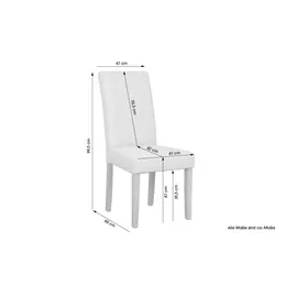 byLIVING Esszimmerstuhl Elias Webstoff taupe natur 2er Set