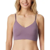 SCHIESSER Damen nahtloses Bustier Spaghettiträger mit herausnehmbaren Pads -