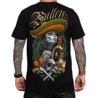 Sullen Clothing T-Shirt Cinco De Tequila schwarz M