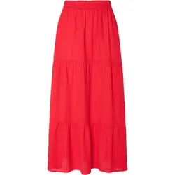 PIECES Rock, Farbe Rot, Größe XL - Rock - Damen - Rot