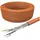 Draka Verlegekabel UC900 HS23, Cat 7, S/FTP, PiMF, orange, 50m Ring (PiMF, S/FTP, CAT7, 50 m), Netzwerkkabel