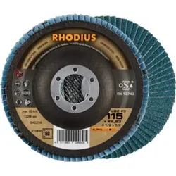 RHODIUS Lamellenschleifscheibe LSZ F3 115mm K 60
