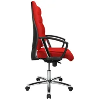 Kompatible Ware Bürostuhl »Unni Med Deluxe rot, Gestell chrom