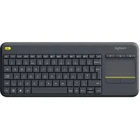 Logitech K400 Plus Wireless Touch Keyboard CE schwarz
