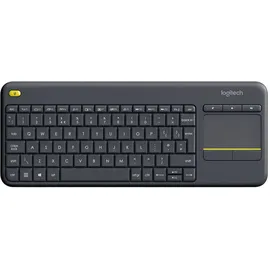 Logitech K400 Plus Wireless Touch Keyboard CE schwarz