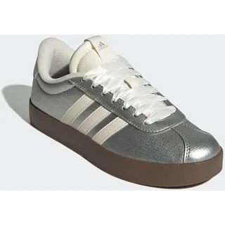 VL Court 3.0 Silver Metallic / Off White / Gum 41 1/3