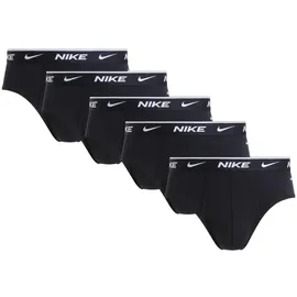 Nike Brief schwarz/weiß M 5er Pack