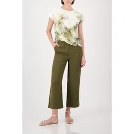 Monari T-Shirt mit Tropik-Design Mehrfarbig 42