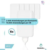 Blanc HYGIENIC Cosmos Schaumseife 15.000 Anwendungen, 6 x 1 Liter, inkl. Pumpe, vakuumierte Kartusche, made in Germany, für alle Hauttypen