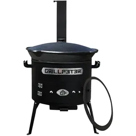 Grillpeter Utschak Asamat Ø 45 cm Gusseisen Schwarz