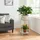 [en.casa] Blumenständer Altena 60 x 27 x 27 cm Hellgrau