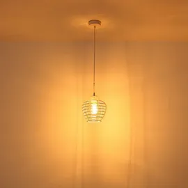 GLOBO LED Hängeleuchte 1-flg. 120 cm rund weiß