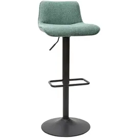 miliboo Barhocker Stoff blassgrün 2er Set