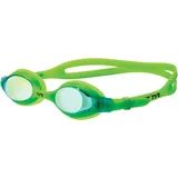 TYR Kinder Schwimmbrille Swimple Metallized, Grün, One Size, LGSWM339