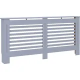 vidaXL Heizkörperverkleidung Anthrazit 172x19x81,5 cm MDF