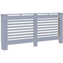 vidaXL Heizkörperverkleidung Anthrazit 172x19x81,5 cm MDF