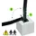 EXIT TOYS EXIT Galaxy Basketballkorb zur Bodenmontage mit Dunkring - Black Edition