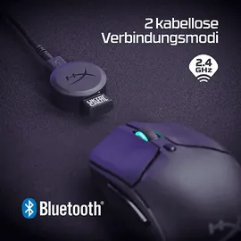 Kingston HyperX Pulsefire Haste 2 Wireless schwarz