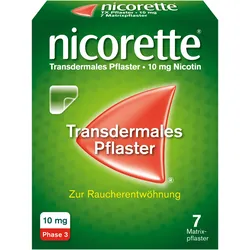 Nicorette Nikotinpflaster, 10 mg Nikotin