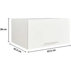 Bega BBK Laundrezzy Aufsatzschrank Weiß, Metall, 67.5x38x67.5 cm