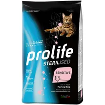 Prolife Cat Sterilized Schweinefleisch und Reis 2 x 7 kg