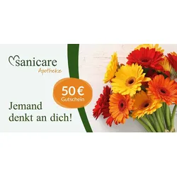 Sanicare Geschenkgutschein 50 Euro 1 St
