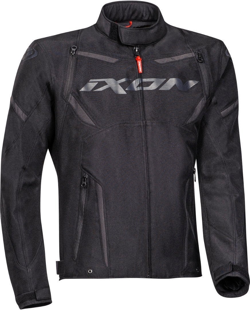 Ixon Striker Waterdichte motorfiets textieljas, zwart, M Voorman