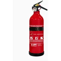 HP Autozubehör [Auto-Feuerlöscher – 2 kg ABC-Pulverlöscher mit Manometer und Halterung​