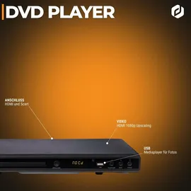 Denver DVH-1245 DVD-Player Schwarz