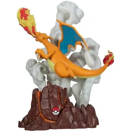 Jazwares Pokémon Deluxe Sammler Statue Glurak 39 cm