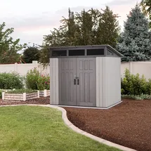 Lifetime Merkur 2,54 x 2,54 m dunkelgrau Doppeltür