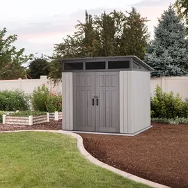 Lifetime Merkur 2,54 x 2,54 m dunkelgrau Doppeltür