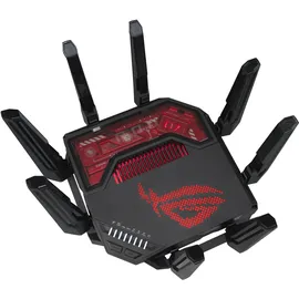 Asus ROG Rapture GT-BE19000 Tri-band WiFi 7 Gaming Router 2x 10G Ports, Aura RGB, AiMesh
