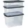 CEP Aufbewahrungsbox 60 x 40 x 25 cm 1-tlg. schwarz, transparent