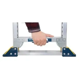 WERNER 79023 Verstellbare Pro Arbeitsbühne Work & Access, Silber, Einheitsgröße - Silber