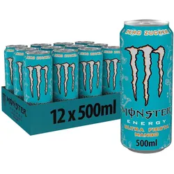 Monster Energy Ultra Fiesta Mango Zero Zucker Dose 12x0,5l