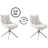 MCA Furniture MCA Stuhl Parker Stoff Beige Creme