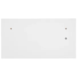 borchardt Möbel Spiegel BORCHARDT MÖBEL "Vaasa", weiß, B:75cm H:40cm T:2cm, Glas, Spiegel, mit Rahmen