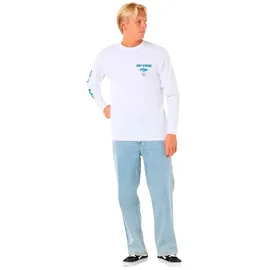 Rip Curl Fade Out Icon weiß XL