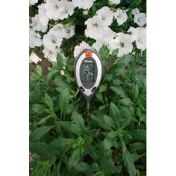 4 in1 Boden-Feuchtigkeitsmessgerät LCD Hydrometer Garten Tester Bradas 8632