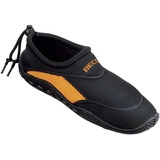 Beco Badeschuhe / Surfschuhe für Damen und Herren schwarz/orange 41