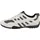 GEOX Snake Original A Sneaker, Off White/Dk Grey, 44