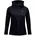 Fleece Mit Durchgehendem Reißverschluss Black M