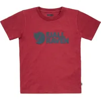 Fjällräven Kinder Logo T-Shirt (Größe 128, rot)
