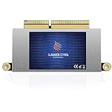 Gamerking 256GB NVMe SSD Festplatte für MacBook Pro Retina 13" A1708 2016 2017 Non-Touch Bar, PCIe Gen3x4, Hochleistungs Ersatz M.2 SSD für Upgrade Geschwindigkeit & Speicher (Original Schnittstelle)