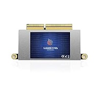Gamerking 256GB NVMe SSD Festplatte für MacBook Pro Retina 13" A1708 2016 2017 Non-Touch Bar, PCIe Gen3x4, Hochleistungs Ersatz M.2 SSD für Upgrade Geschwindigkeit & Speicher (Original Schnittstelle)