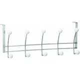 Zeller 13893 Türhängeleiste 5-er, 48 x 10 x 20, Chrom