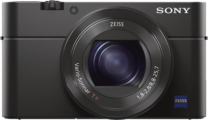 SONY Cyber-shot DSC-RX100 III Zeiss NFC Digitalkamera Schwarz, 2.9x opt. Zoom, Xtra Fine/TFT-LCD, WLAN