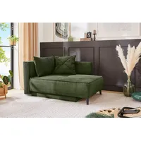 Jockenhöfer Gruppe Recamiere »Rex«, mit Bettfunktion und Bettkasten, Federkernpolsterung, grün